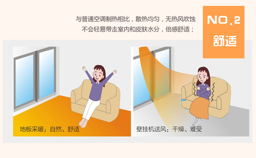 魯禹家用空氣源熱泵優缺點二:散熱自然舒適不干燥 魯禹家用空氣源熱泵優缺點二:散熱自然舒適不干燥