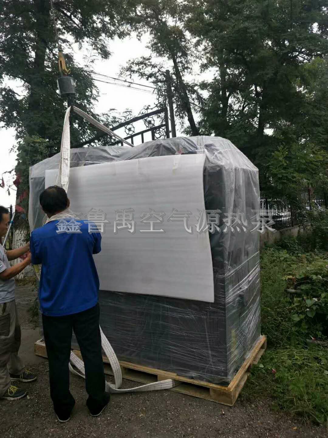 煤改電超低溫空氣源熱泵現場 煤改電超低溫空氣源熱泵現場